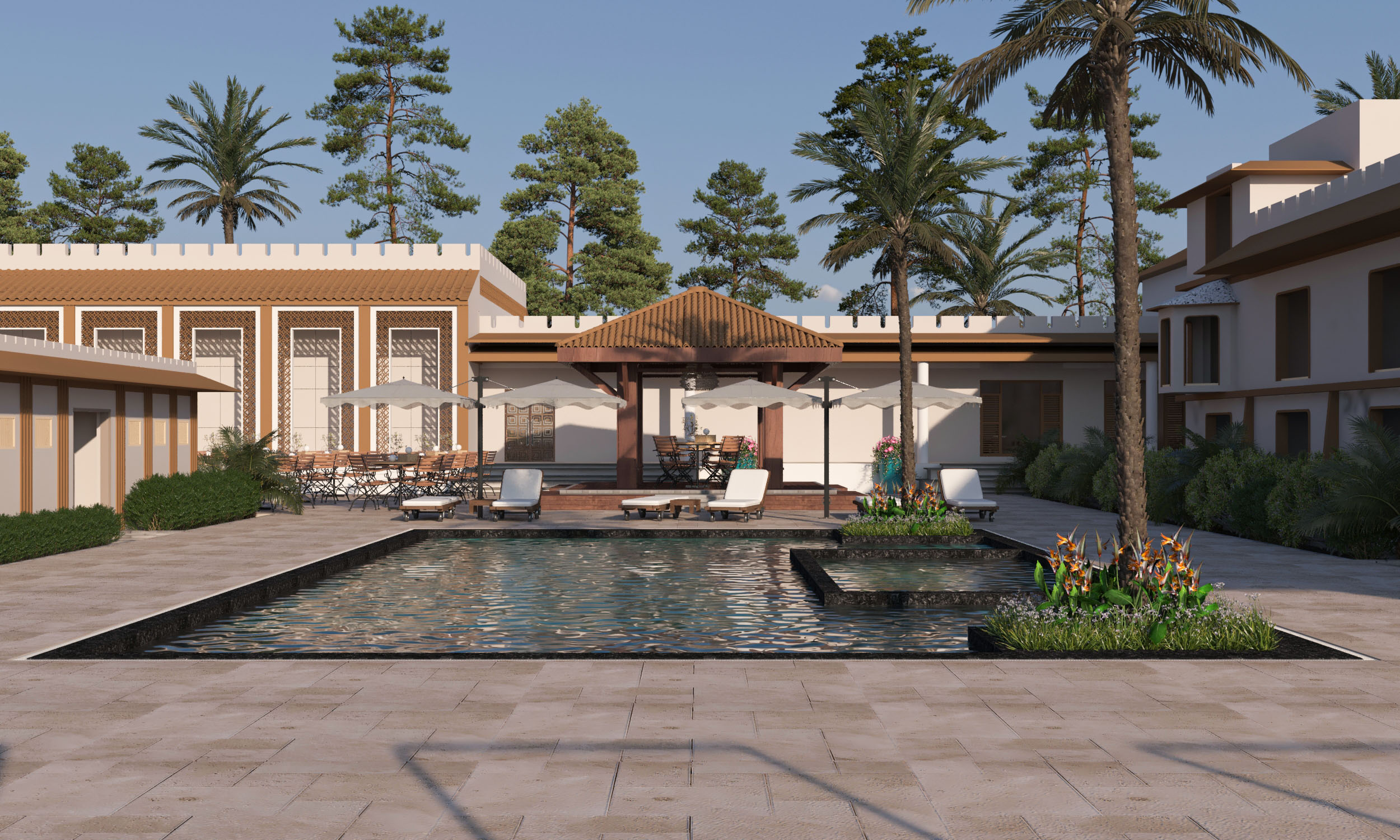 Chavri Banquet Hall Elevation